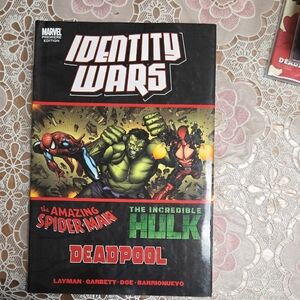 Marvel Identity Wars Comic with Red and Green Cover